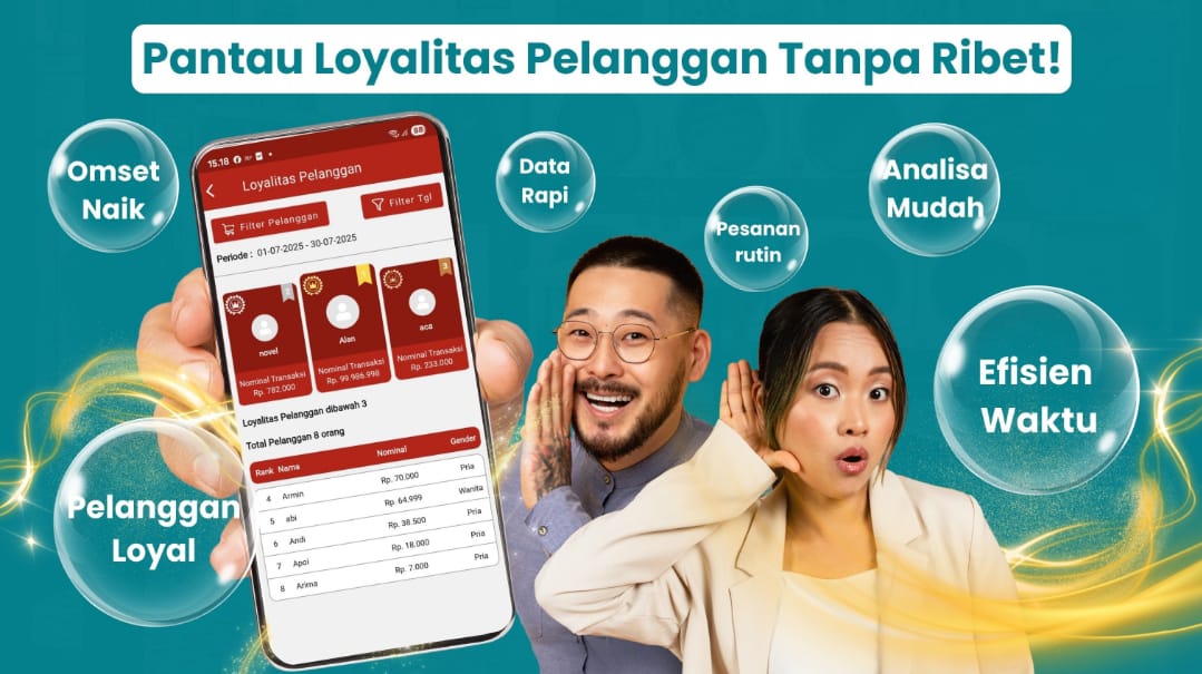 Pantau Loyalitas Pelanggan Tanpa Ribet