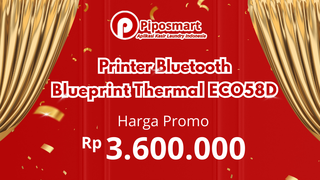 Printer Bluetooth Blueprint Thermal ECO58D